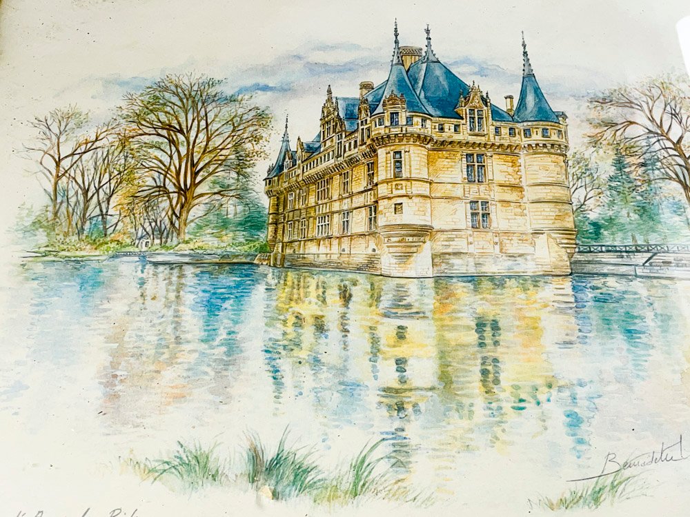 Cuatro cuadros de castillos en venta - imagen 3