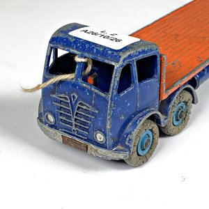 Camión de Carga Dinky Toys de Metal, Azul y Naranja - imagen 2
