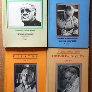 Lote anterior: Cuatro Libros de Ensayos y Literatura Uruguaya por Dr. Carlos Martínez Moreno