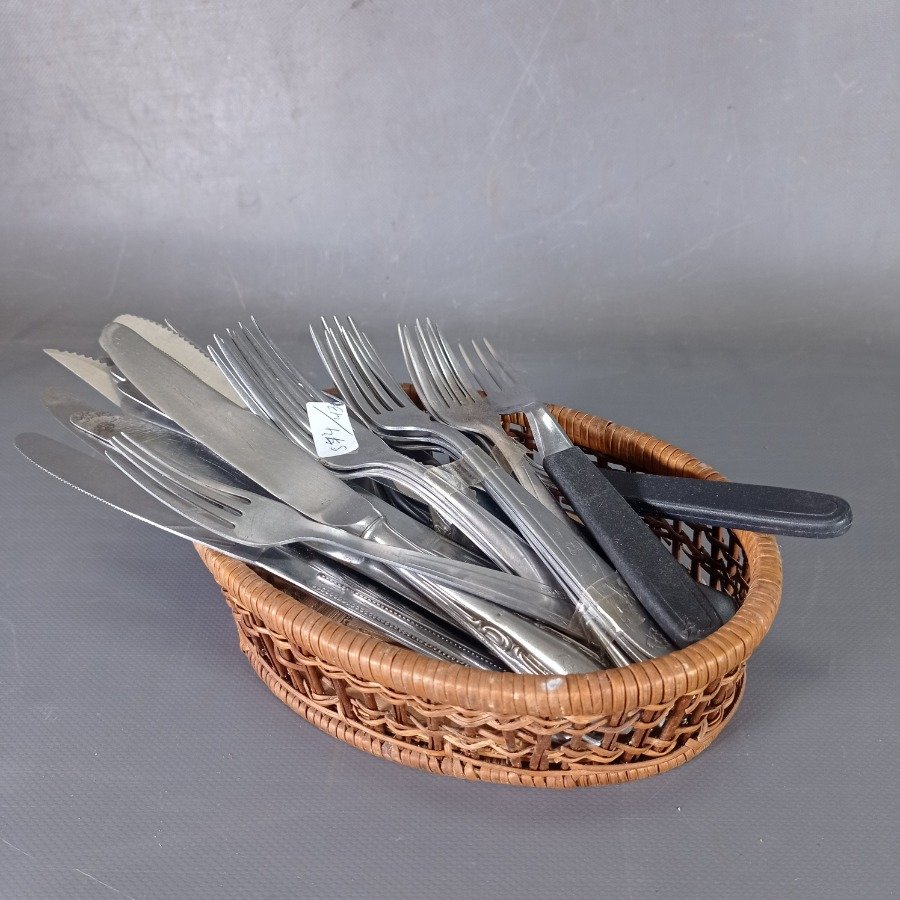 Conjunto de cubiertas de mesa de plata - imagen 2