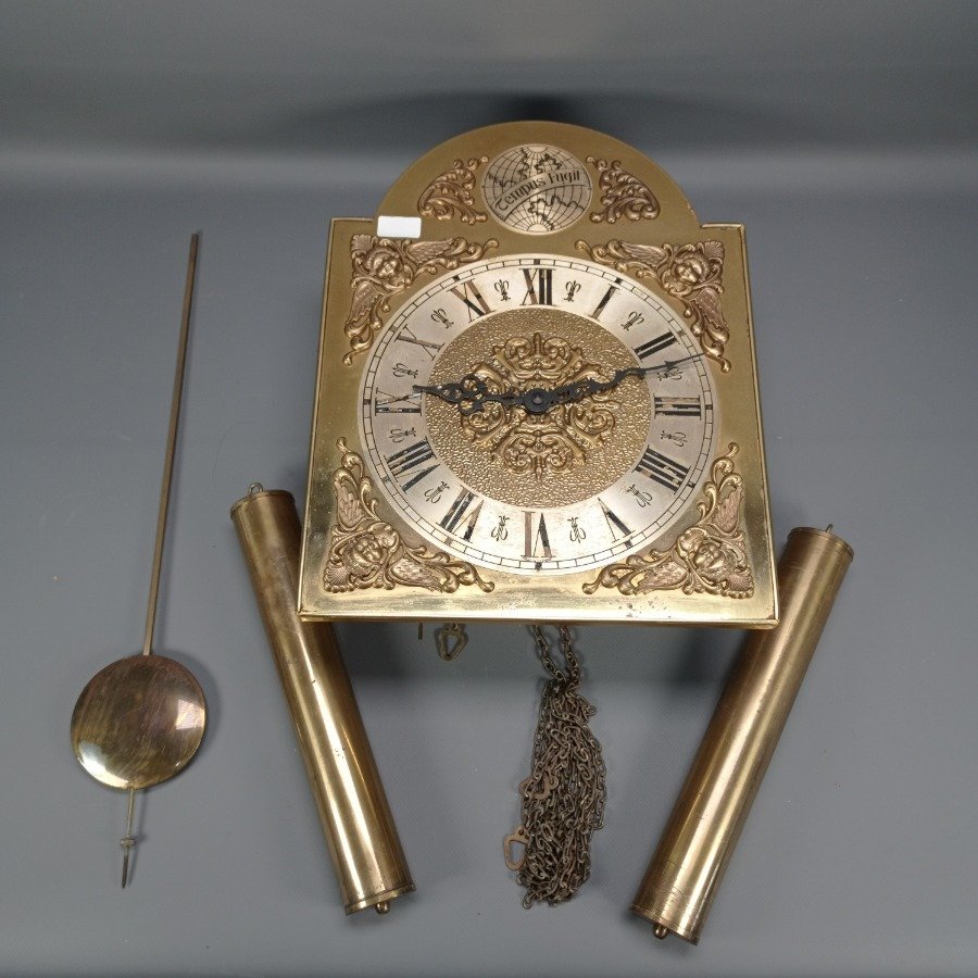 Relojes de pared clásicos con diseño ornamental y mecanismo de pesas completo - imagen 15