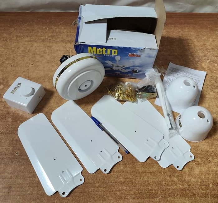 Ventilador de techo con control de pared y alta velocidad - imagen 3