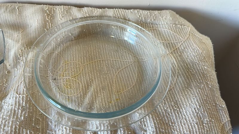 Tres fuentes redondas de vidrio Pyrex - imagen 5