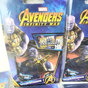 Blister de Stickers Avengers Infinity War x10 - imagen 3