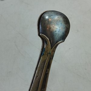 Variedad de Cubiertos y Utensilios de Cocina Antiguos y Plateados - imagen 14