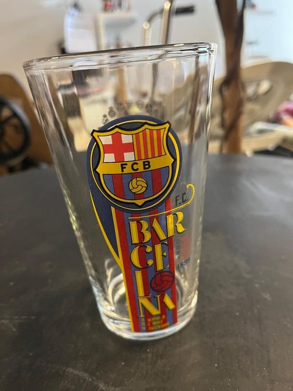Vaso de Vidrio del FC Barcelona - Coleccionable