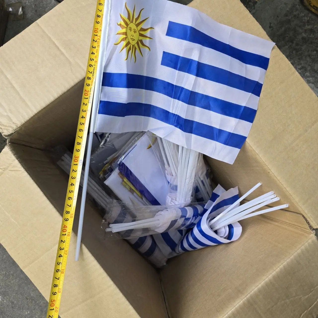 Banderas de Uruguay en paquetes - imagen 5