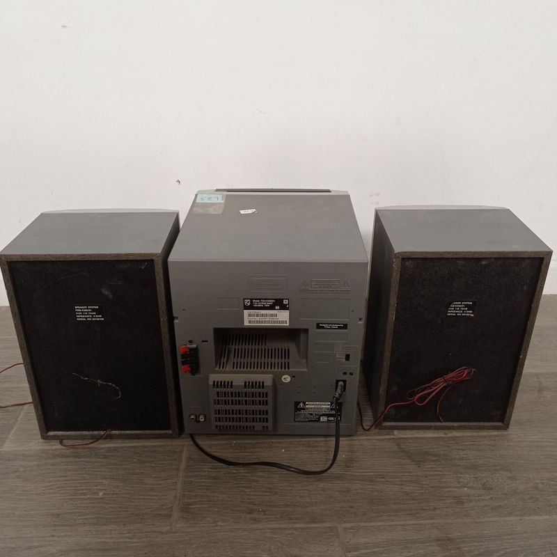 Equipo de música Philips con doble cassette y CD - imagen 6