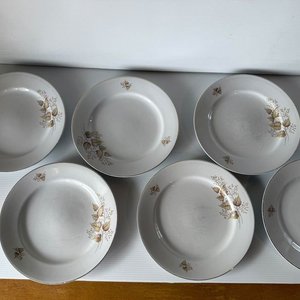 Juego de Vajilla Olmos Incompleto: 6 Platos Llanos, 3 Hondos, 1 Fuente y 1 Ensaladera - imagen 2