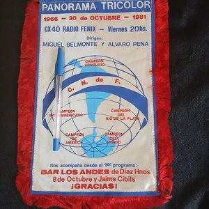 Banderín "Panorama Tricolor" CX 40 Radio Fénix (1966-1981) - imagen 2