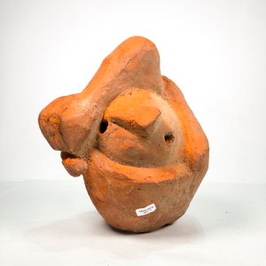Figura Abstracta de Cerámica Artesanal - imagen 4