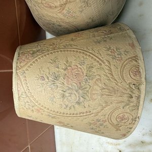 Lote de 8 Pantallas para Lámparas: 6 Florales y 2 Lisas - imagen 7