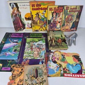 Lote de Cuentos Infantiles Antiguos Ilustrados - imagen 1