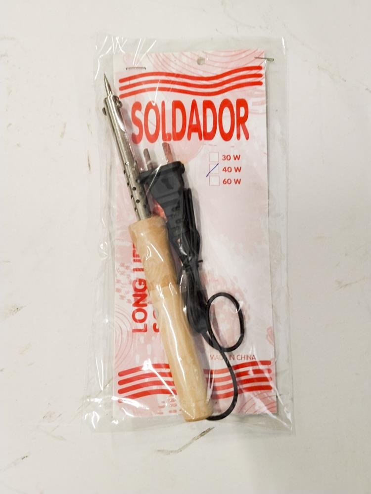Lote de Soldadores Eléctricos de Madera