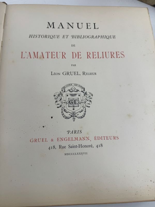 Manual histórico y bibliográfico del aficionado a la encuadernación - imagen 4