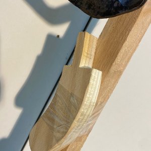 Guadaña Antigua con Cabo de Madera y Manijas - imagen 9