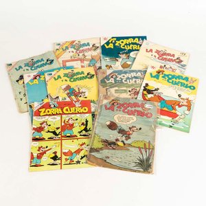 Lote anterior: 11 revistas comic`s La Zorra y el cuervo de editorial Novaro