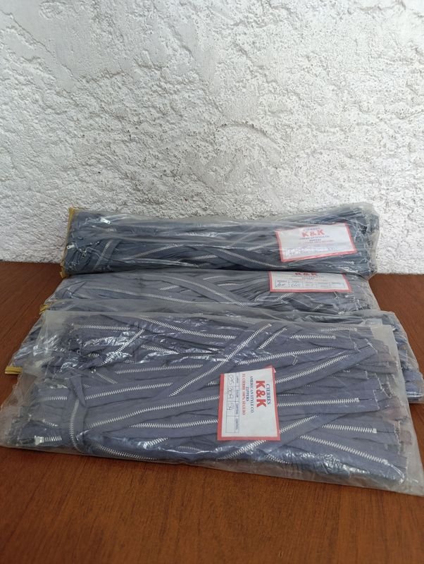 Cierres Violeta Metal para Bolsas