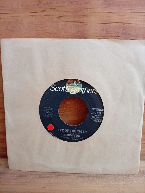 Disco Simple "Eye Of The Tiger" Survivor 1982 USA
