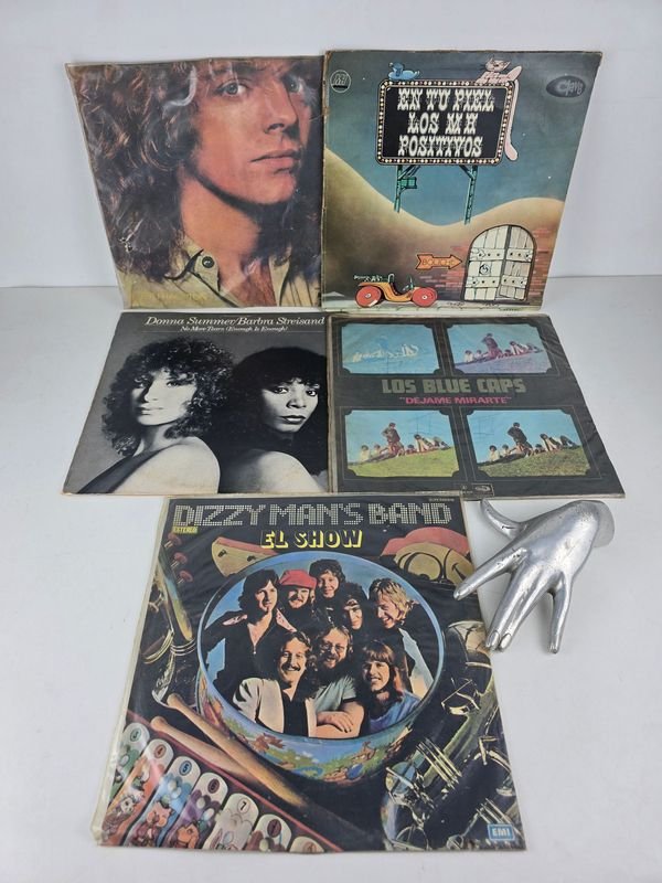 Lote de 5 Vinilos de Música Variada: Rock, Disco y Pop - imagen 1