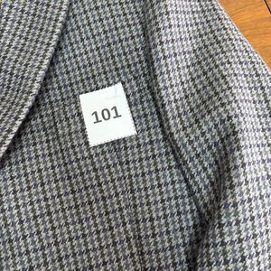 Saco de Vestir Gris Talle 50 - imagen 2