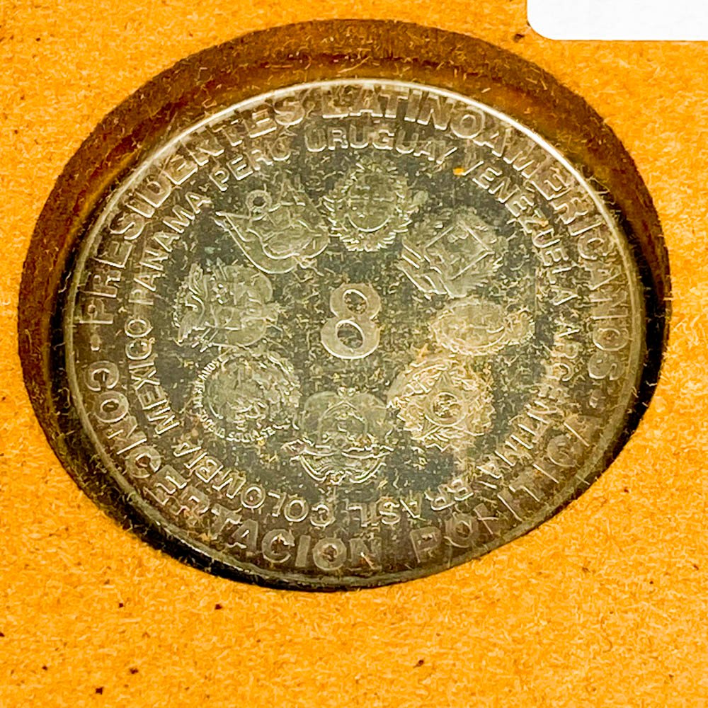 Monedas de plata con presidentes latinoamericanos - imagen 3