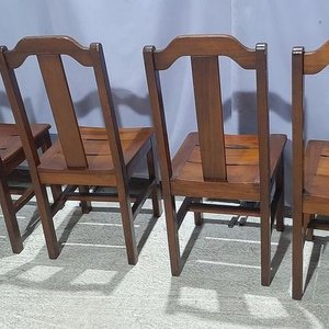 Juego de 4 Sillas de Madera Estilo Clásico - imagen 3