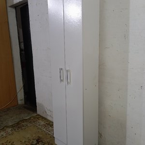 Mueble Auxiliar Blanco de MDF con 2 Puertas y Estantes - imagen 4