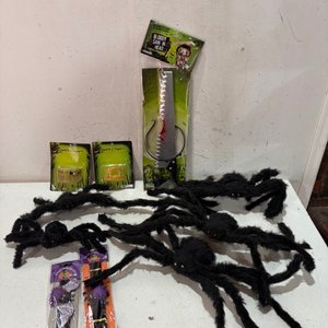 Lote anterior: Adornos de Halloween: Arañas Negras y Decoración Temática