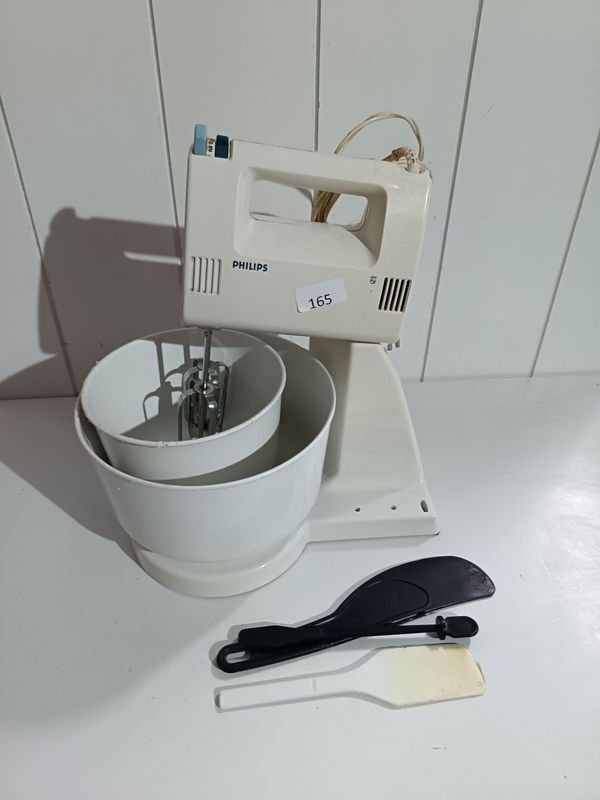 Batidora Eléctrica Philips Blanca con Accesorios