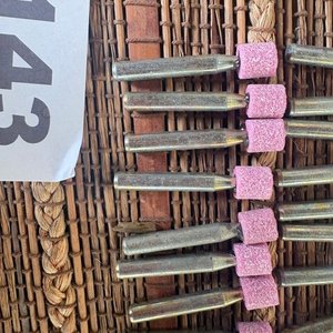 Lote siguiente: Lote de Puntas de Amolar Rosadas para Herramientas