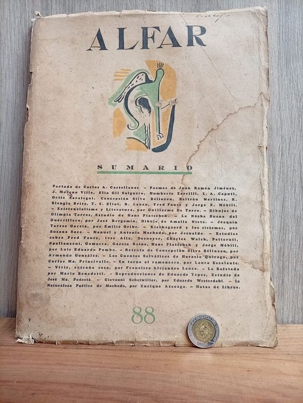Revista Alfar Montevideo 1949 - Poesía y Arte - imagen 1