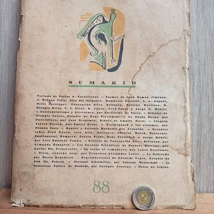 Lote siguiente: Revista Alfar Montevideo 1949 - Poesía y Arte