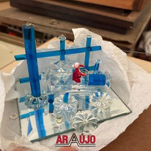 Reloj de Mesa Estilo Clásico y Adornos Varios - imagen 7
