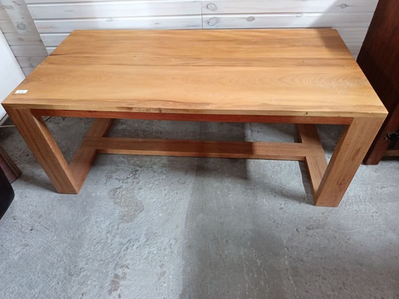 Mesa Ratona Madera Maciza Fundamento Rectangular