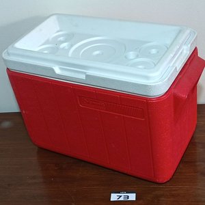 Conservadora de Camping Coleman Roja y Blanca - 45 cm - imagen 2
