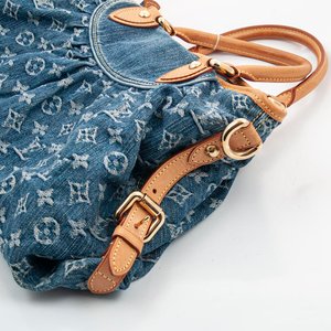 Cartera Louis Vuitton Baggy PM Monogram Denim Azul - M95049 - imagen 5
