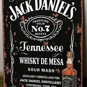 Lote anterior: Cartel Decorativo Chapa Jack Daniel's Tennessee Sour Mash 28x19cm