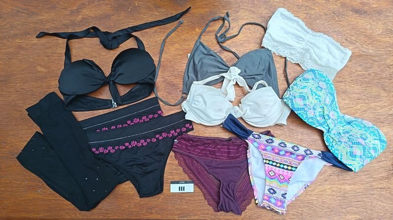Lote de Lencería: Corpiños y Bombachas Variados