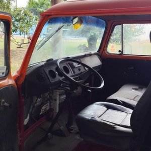 Foodtruck Volkswagen Kombi Azul y Naranja con Caja de Acero Inoxidable - imagen 11