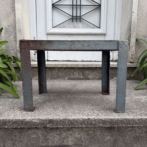 Base o Soporte de Hierro Forjado Estilo Mesa Baja - imagen 4