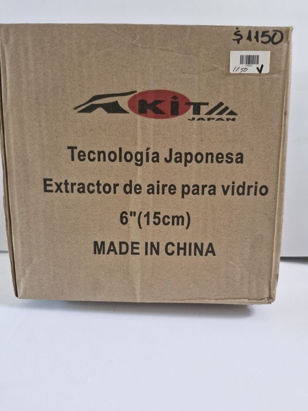Extractor de aire para vidrio - Ventilador de vidrio - imagen 2