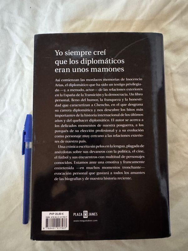 Libro de Memorias de Inocencio F. Arias - imagen 2