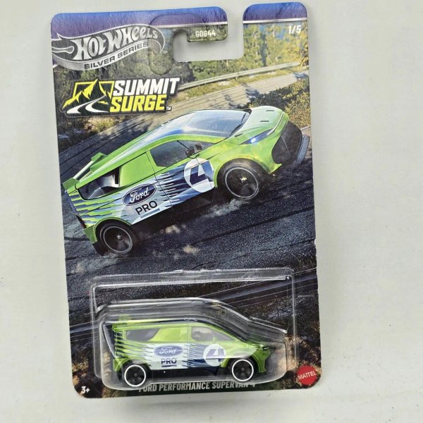 Hot Wheels Ford Supervan "Summit Surge" Serie Plata - imagen 1