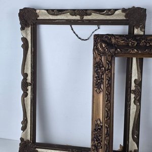 Lote de Marcos Antiguos Ornamentados para Decoración - imagen 3