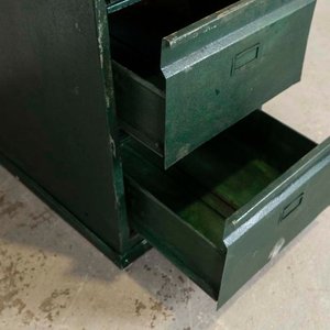 Fichero Metálico de Cuatro Cajones Verde Oscuro - imagen 2