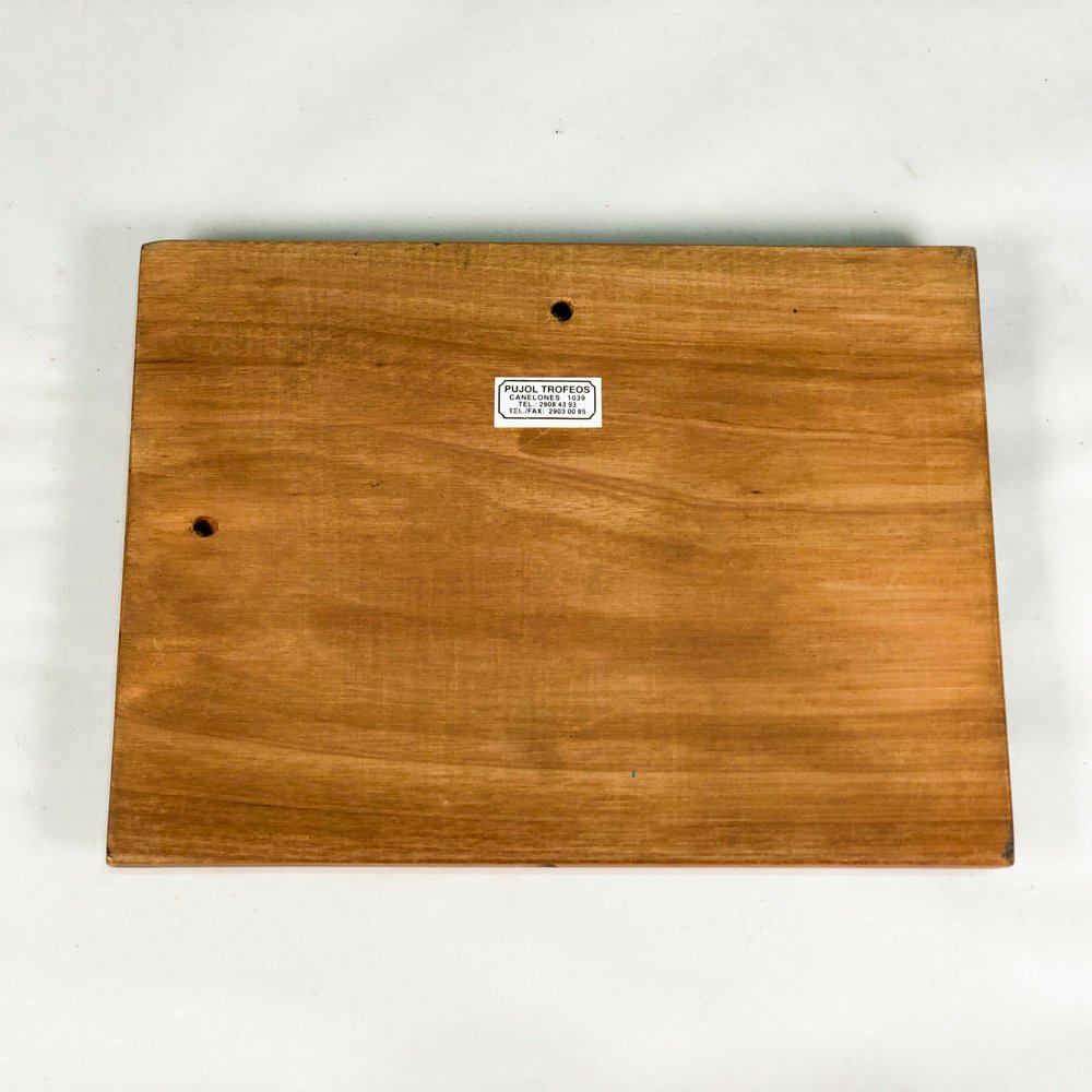 Placa de reconocimiento del ex presidente José Fuentes - imagen 3