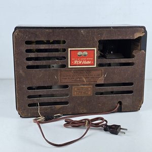 Radio Antigua RCA Victor de Madera Funcionando - imagen 6