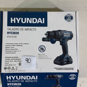 Lote anterior: Taladro Atornillador Hyundai HYC120-6128 Nuevo