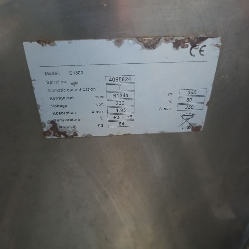 Mesada Refrigerada Profesional Modelo B1500 - imagen 6